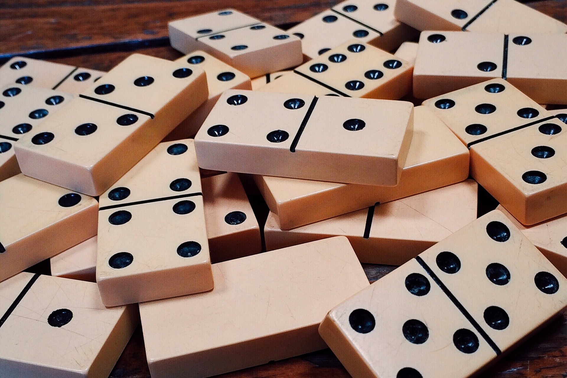 play dominoes